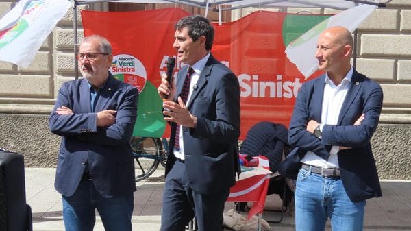 Fratoianni a Lecco: «Il campo largo c’è già, sarà una tempesta positiva»