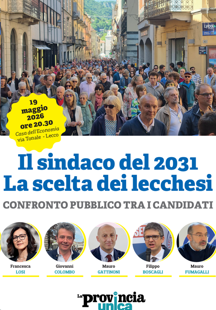 Martedì alle 20.30 il nostro confronto tra i candidati alle elezioni comunali di Lecco