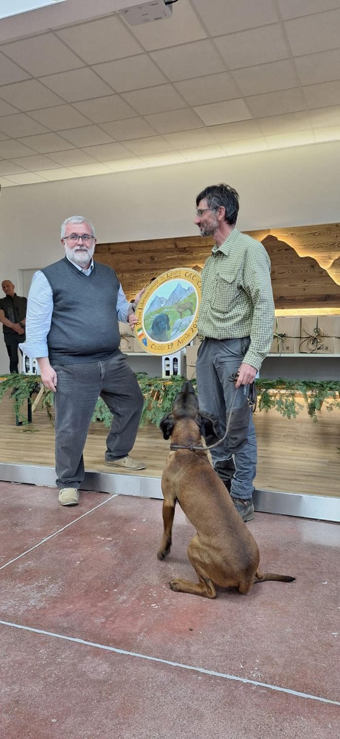 A Caiolo prove internazionali per cani da traccia