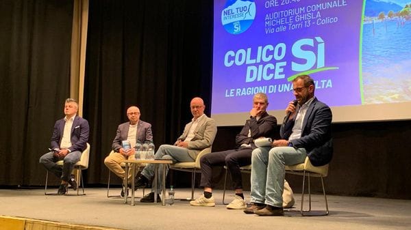 Referendum a Colico: le ragioni del “sì”