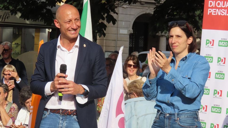 Schlein a Lecco per Gattinoni: «Insieme vinceremo qui e alle politiche per cambiare l’Italia»