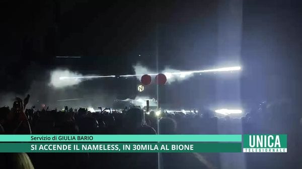 Il Nameless si accende, in 30mila al Bione