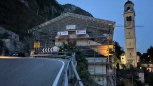 Un rosario per ricordare la frana al Gallivaggio