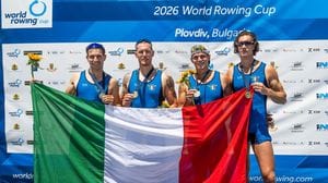 Coppa del mondo di canottaggio: oro per Panizza, a Pelacchi il bronzo