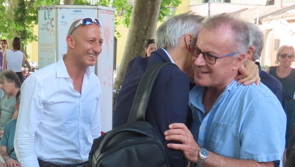 Delrio fa il miracolo: in piazza con Gattinoni anche Brivio e i “dissidenti”