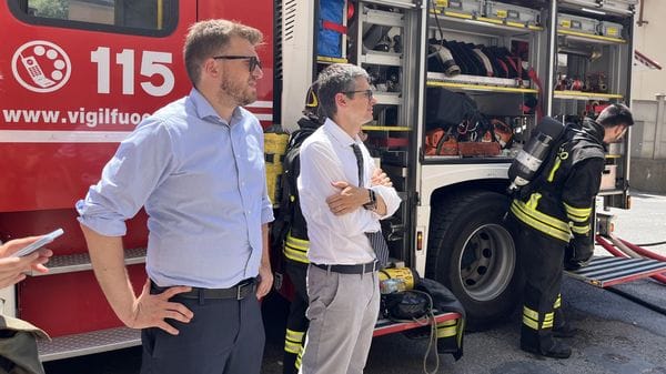 Incendio al nuovo asilo nido: «Pnrr? Chiediamo deroghe»