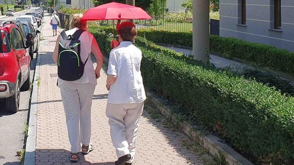 Estate rovente a Sondrio, l’opposizione: «Servono rifugi climatici e più aree ombreggiate»