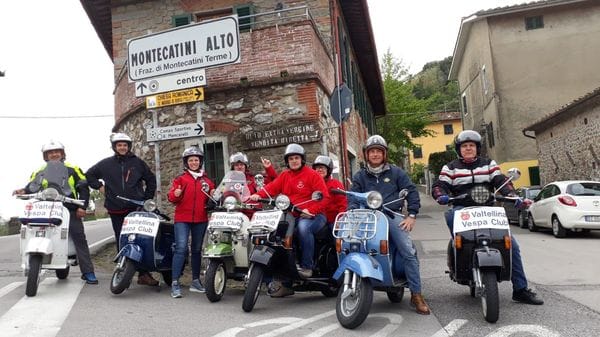 Da Colorina a Roma in Vespa