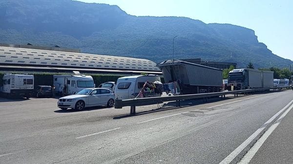 Nomadi nell’area camper del Bione: sgomberati