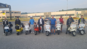 Da Colorina a Roma in Vespa