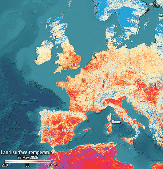 Domenica di caldo torrido: le temperature a Lecco toccheranno i 40 gradi 
