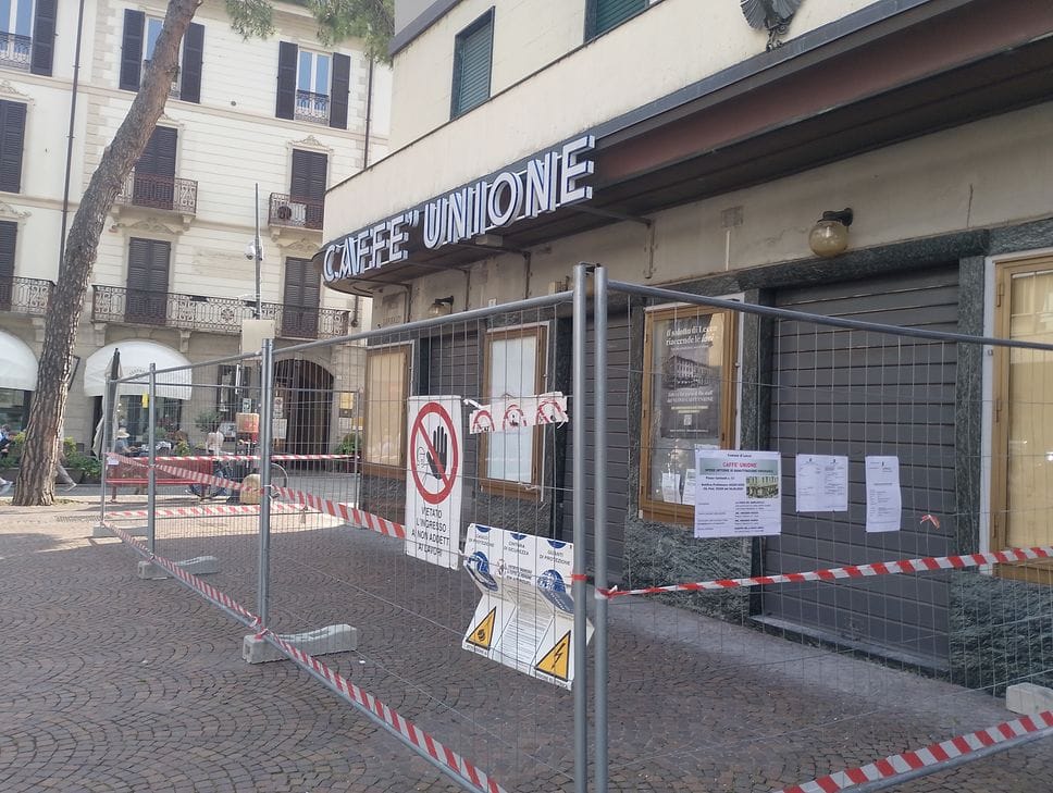 Lecco, cantieri in piazza Garibaldi: l’inizio di una nuova epoca