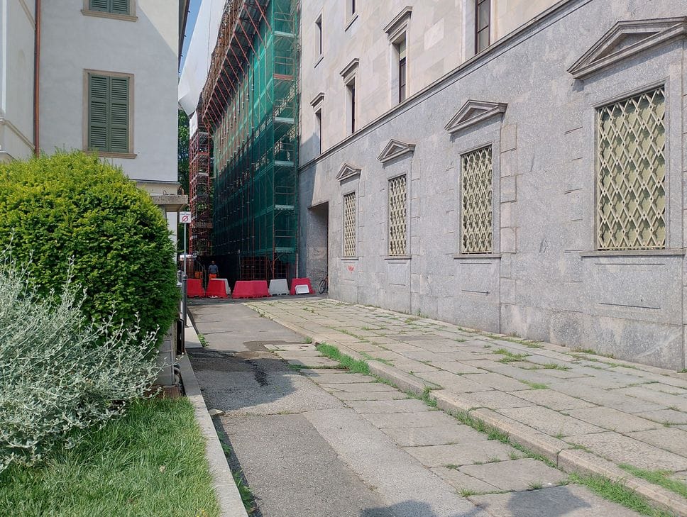 Lecco, cantieri in piazza Garibaldi: l’inizio di una nuova epoca