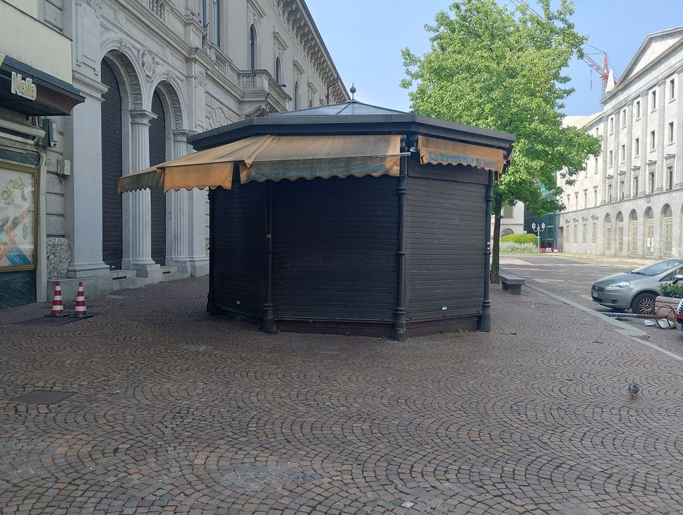 Lecco, cantieri in piazza Garibaldi: l’inizio di una nuova epoca
