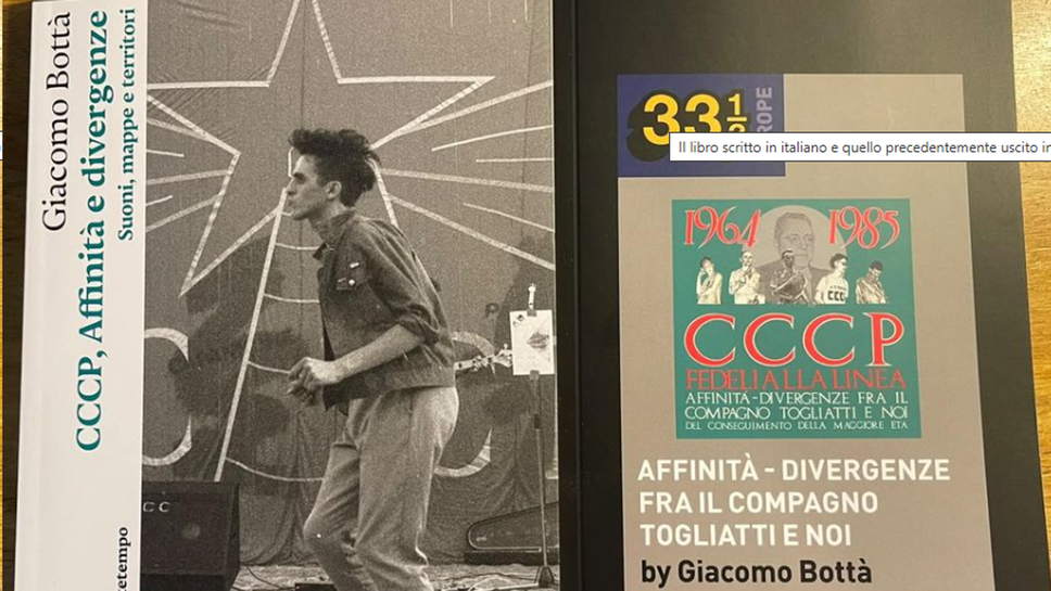 Sulle orme dei Cccp: mappe e suoni nel libro di Bottà
