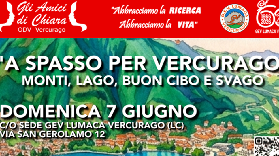 “A spasso per Vercurago”e per la solidarietà