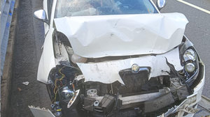 Sondalo, auto contro la gazzella dei Carabinieri