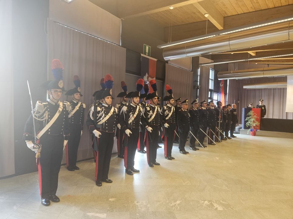 Sondrio, festa per i 212 anni dell’Arma dei Carabinieri