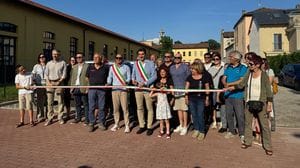 Bosisio Parini, inaugurato il nuovo parcheggio per scuola e canoa club
