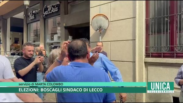 Filippo Boscagli è il nuovo sindaco di Lecco
