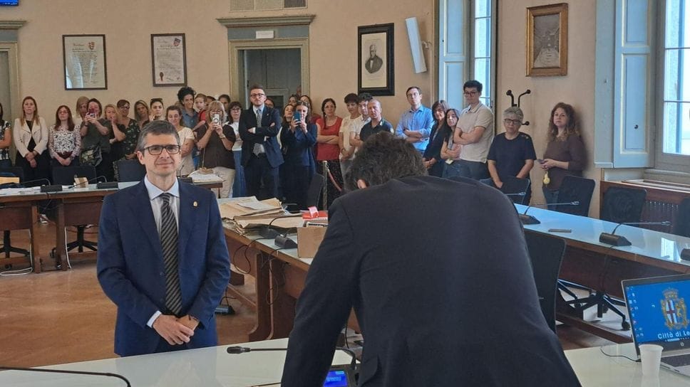 Boscagli sindaco di Lecco, emozione e applausi alla proclamazione