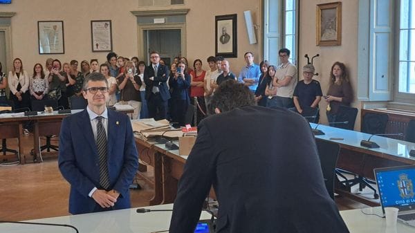 Boscagli sindaco di Lecco, emozione e applausi alla proclamazione