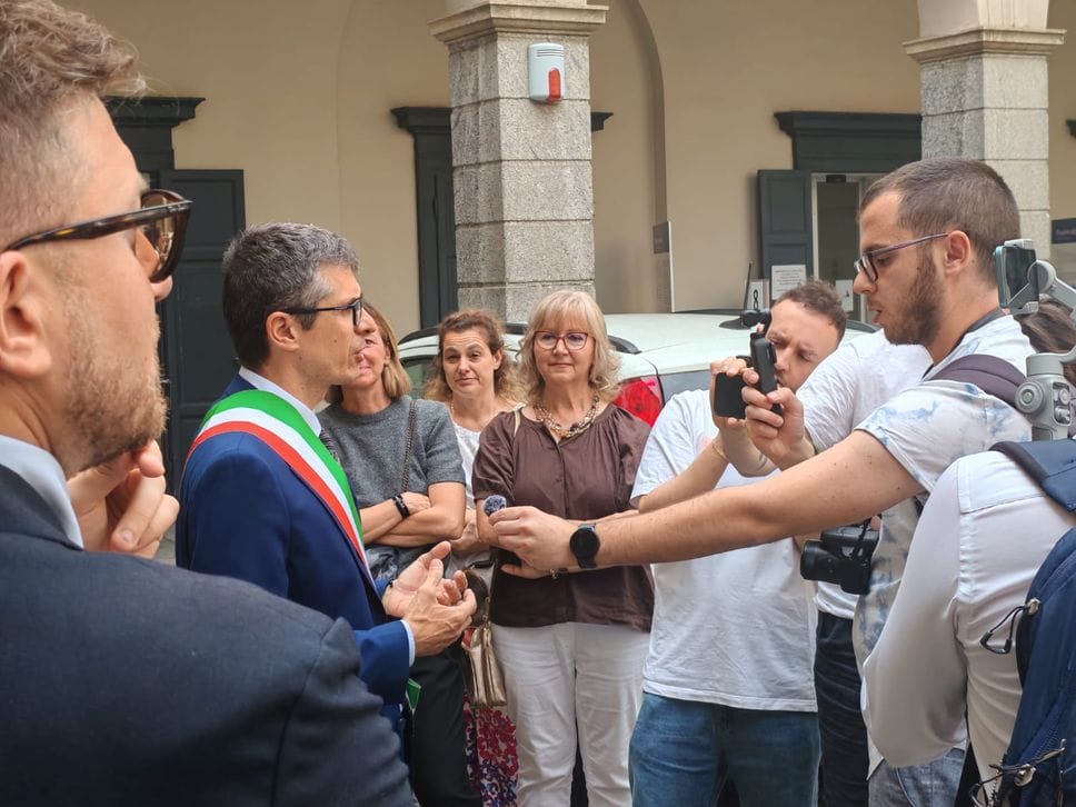 Boscagli sindaco di Lecco, emozione e applausi alla proclamazione