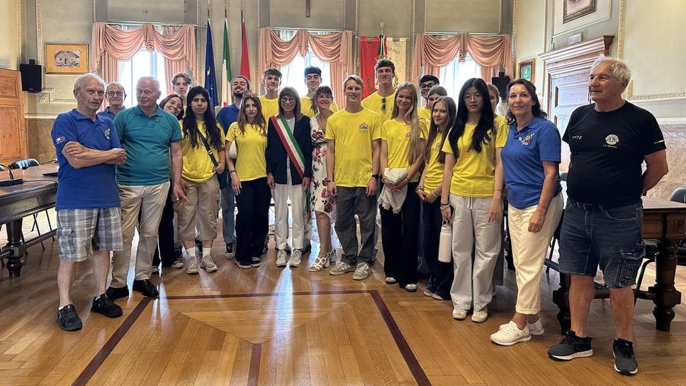 Con i Lions 14 ragazzi da tutto il mondo scoprono la Valtellina