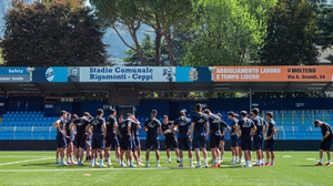 Calcio Lecco, primo allenamento agli ordini di Valente al Rigamonti-Ceppi 