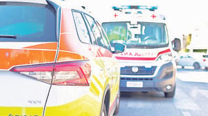 Auto fuori strada a Somasca Donna soccorsa in gravi condizioni