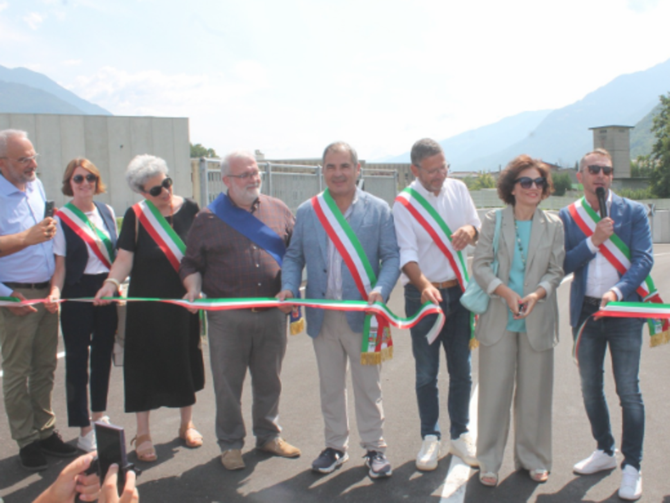Buglio, inaugurato il nuovo sottopasso sulla Statale 38: addio al passaggio a livello di Selvetta