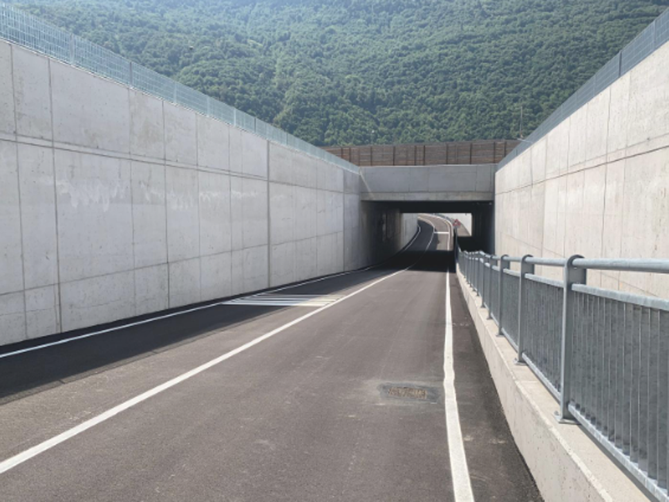 Buglio, inaugurato il nuovo sottopasso sulla Statale 38: addio al passaggio a livello di Selvetta