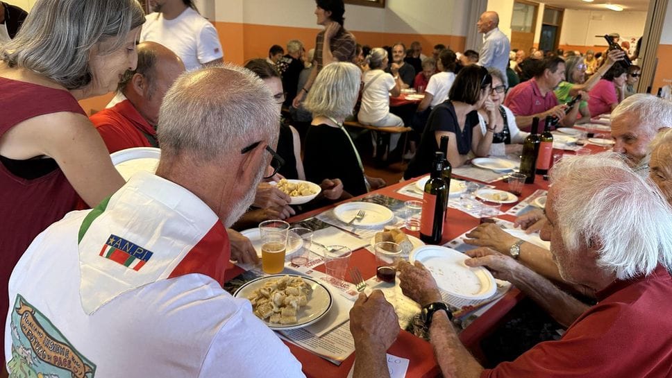 Ponte, tutto esaurito per la «Pastasciutta antifascista»