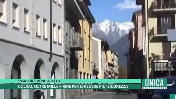 Colico, oltre mille firme per chiedere più sicurezza 