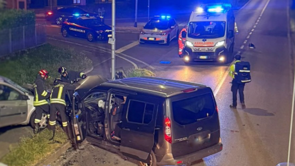Casatenovo, incidente nella notte: due persone in ospedale