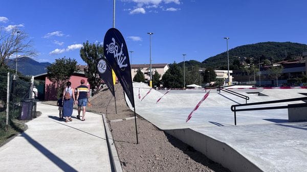 Galbiate, inaugurato lo skatepark più grande d’Italia