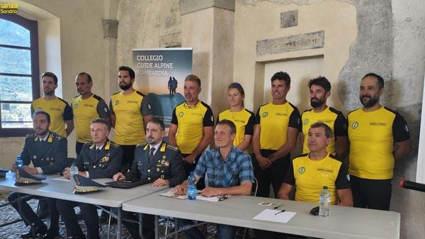 Sicurezza in montagna, a Sondrio il primo protocollo d’intesa tra Guide alpine e Guardia di Finanza