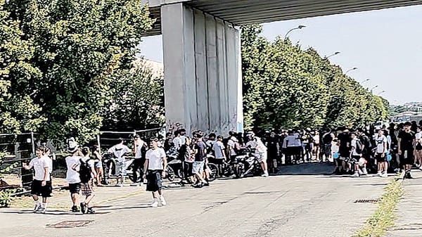 Francesco,il saluto degli amici Raduno in moto per dirgli addio