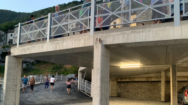 Inaugurato il nuovo parcheggio multipiano ad Albaredo