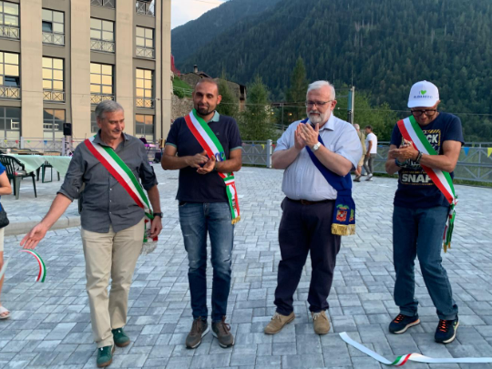 Inaugurato il nuovo parcheggio multipiano ad Albaredo