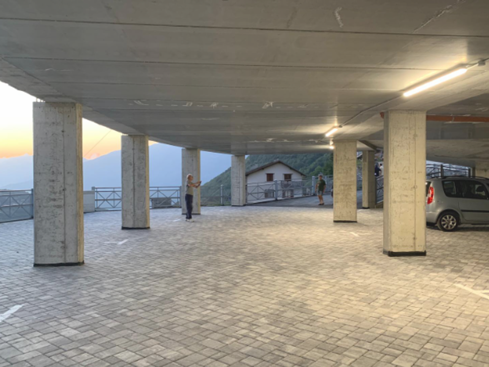 Inaugurato il nuovo parcheggio multipiano ad Albaredo