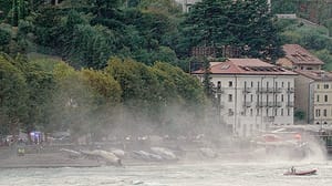Bufera sul lago, rischi elevati.  E giovedì nuovi temporali a Lecco