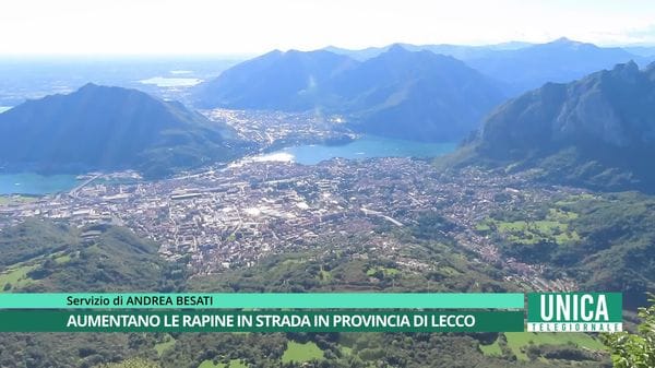Aumentano le rapine in strada nel Lecchese 