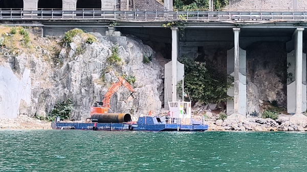Lecco, ciclabile a Pradello: i lavori al 20%