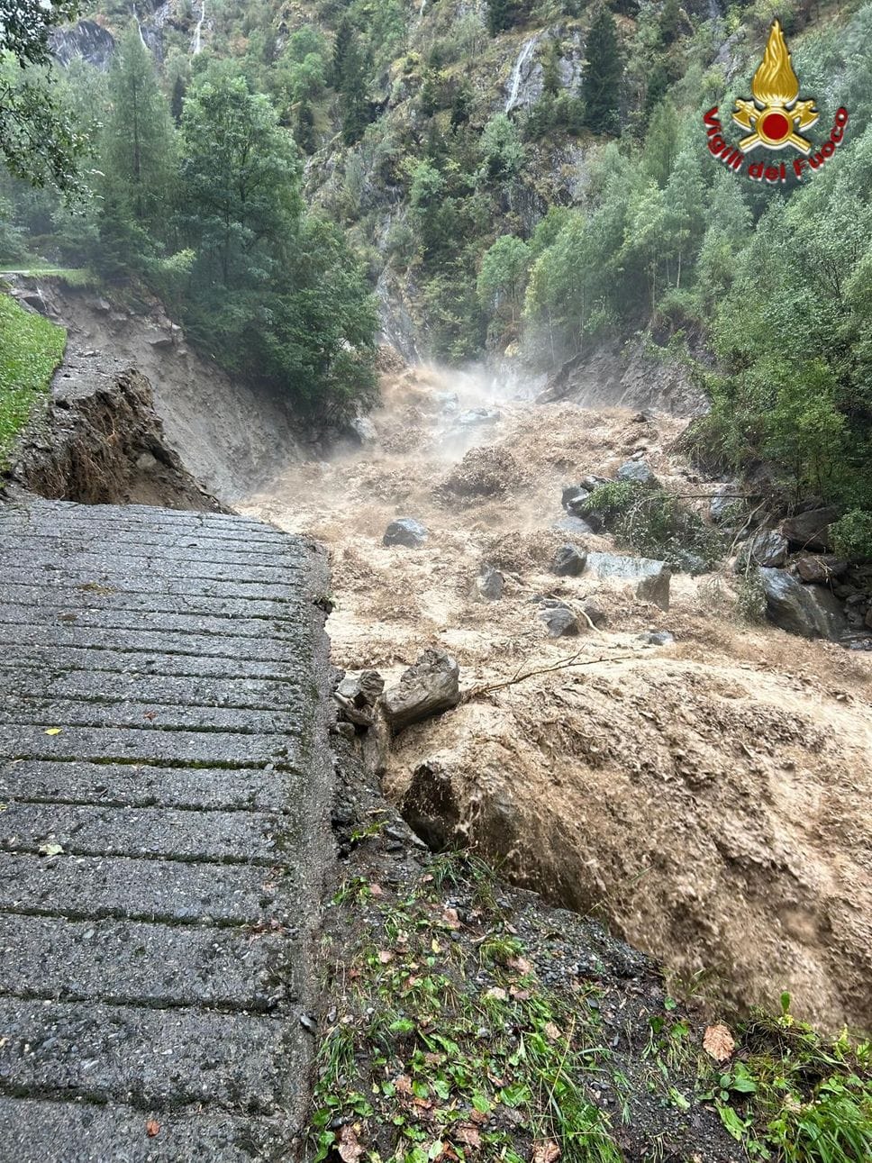 Maltempo in Lombardia: il punto a Sondrio e Lecco 