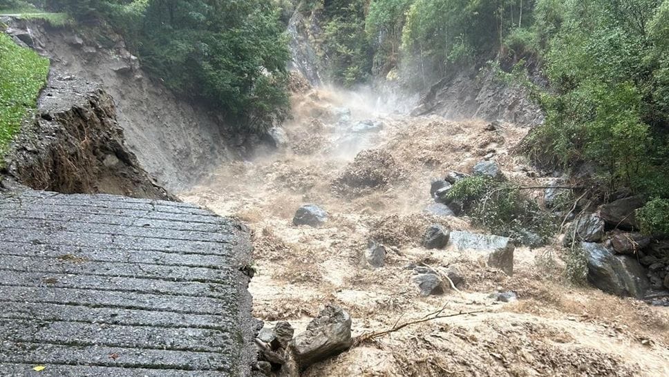 Sondrio e Lecco, maltempo: quasi 80 interventi