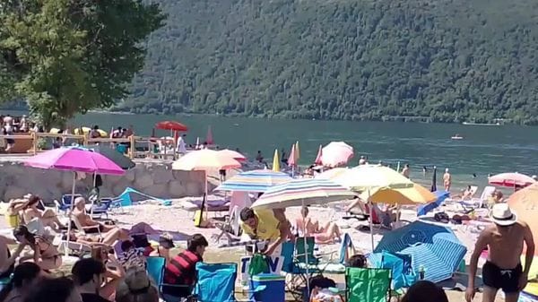 Caldo afoso a Lecco: fino a 36 gradi prima del ritorno dei temporali