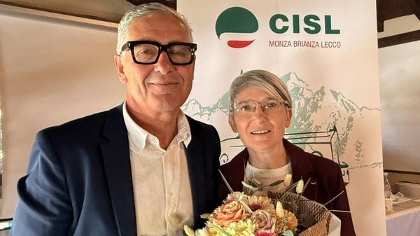 Annalisa Caron è la nuova segretaria generale della Cisl Monza Brianza Lecco