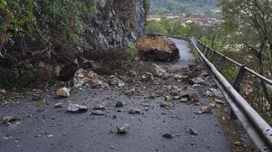 Verceia, dopo la frana via Al Sasso torna percorribile a bici e pedoni