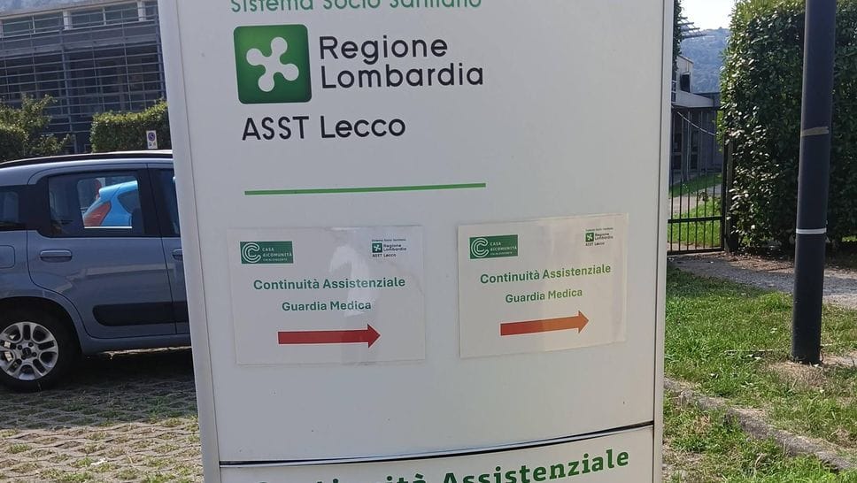 Calolziocorte, guardia medica: nuova segnaletica per la sede di via Bergamo